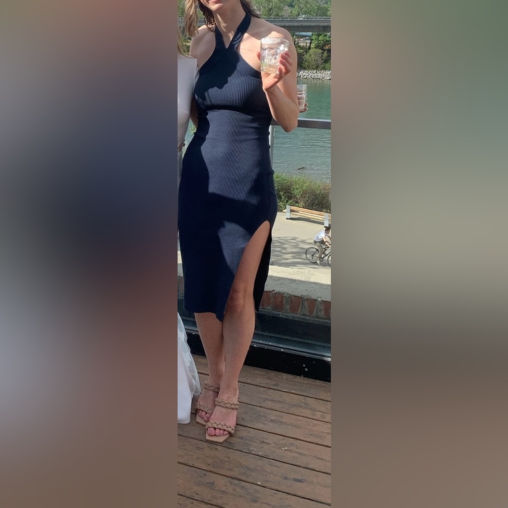 Wilfred Cayenne Halter Dress